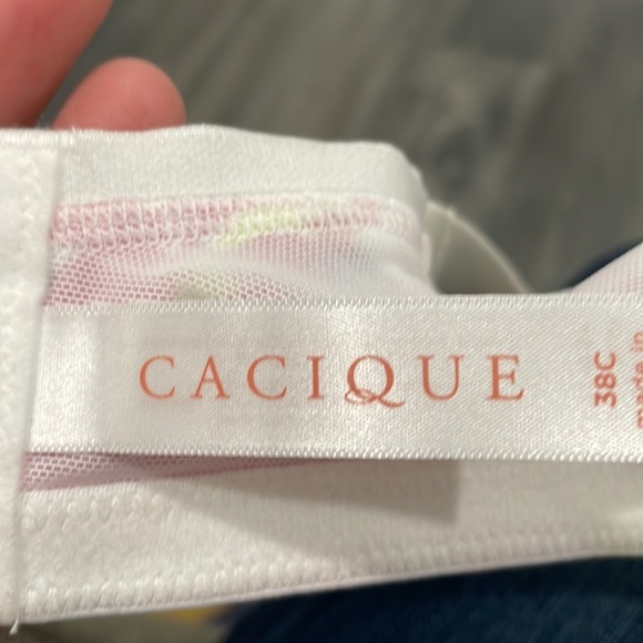 Cacique tropical print floral bra 38C - Picture 4 of 6